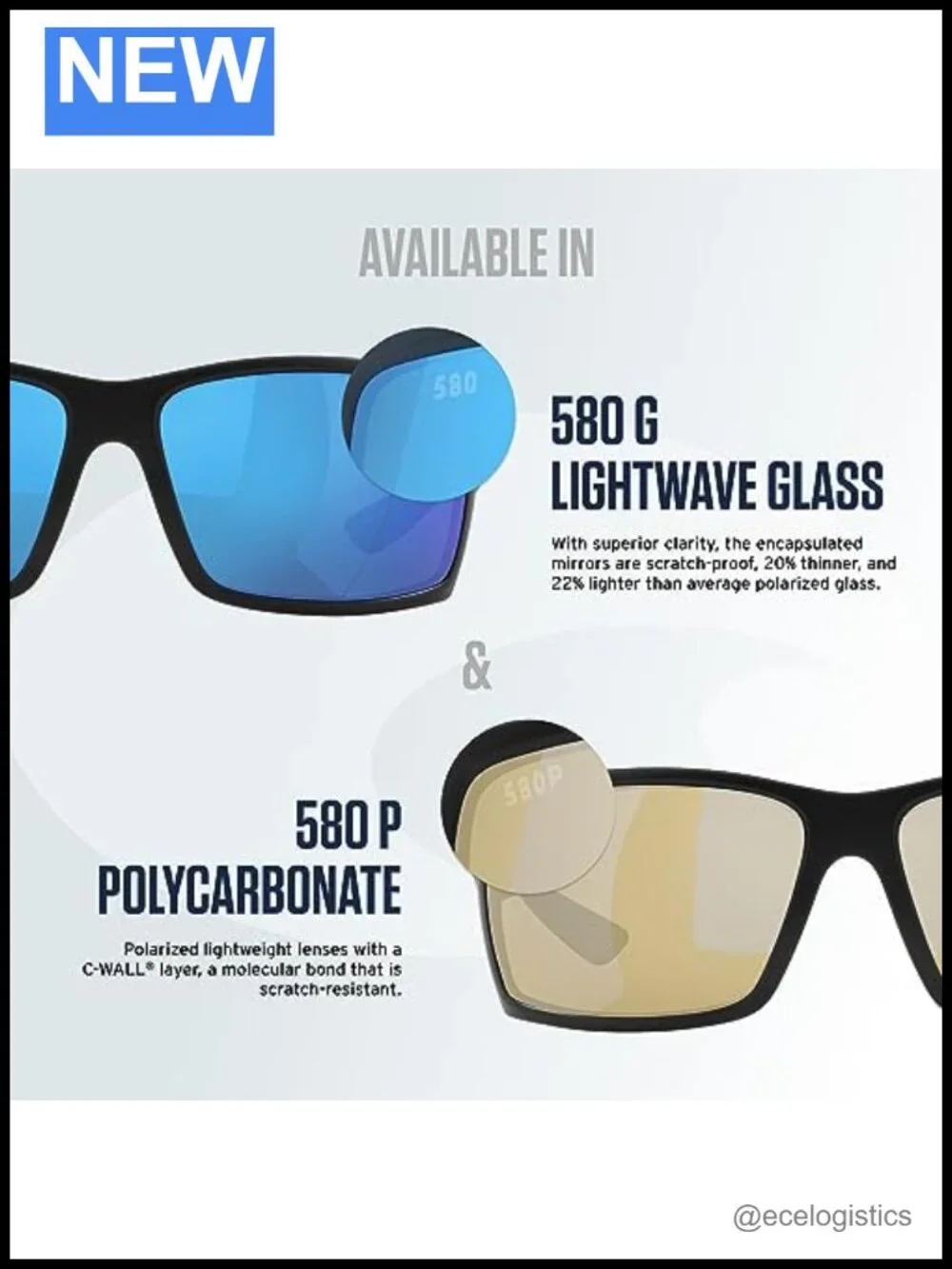 Polarized Fishing Sunglasses 580G UV Protection Wrap Around Men's